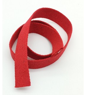 Çanta Aksesuar 3 Cm Pamuklu Kolon 1 Metre Kırmızı Renk