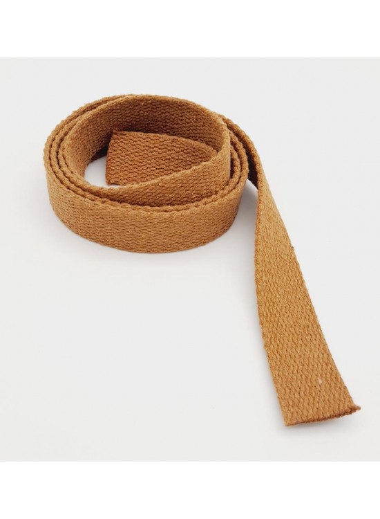 Çanta Aksesuar 3 cm Pamuklu Kolon 1 Metre Koyu Sütlü Kahve Renk Çanta Aksesuar 3 cm Pamuklu Kolon 1 Metre Koyu Sütlü Kahve Renk