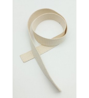 Çanta Aksesuar 3 Cm Pamuklu Kolon 1 Metre Krem Renk