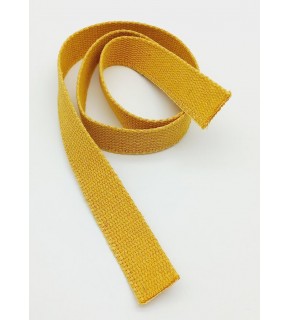 Çanta Aksesuar 3 Cm Pamuklu Kolon 1 Metre Sarı Renk