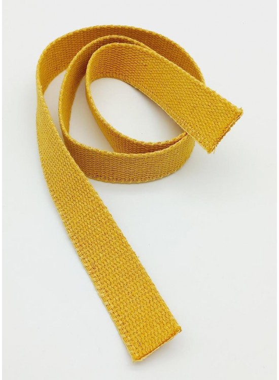 Çanta Aksesuar 3 Cm Pamuklu Kolon 1 Metre Sarı Renk Çanta Aksesuar 3 Cm Pamuklu Kolon 1 Metre Sarı Renk
