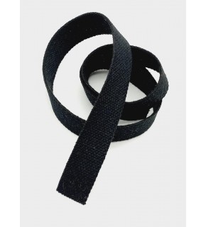 Çanta Aksesuar 3 Cm Pamuklu Kolon 1 Metre Siyah Renk