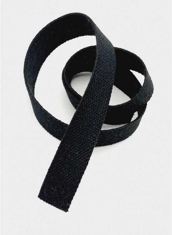 Çanta Aksesuar 3 Cm Pamuklu Kolon 1 Metre Siyah Renk