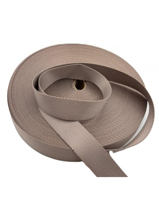 Çanta Aksesuar 3 Cm Polyester Kolon 1 Metre Açık Vizon