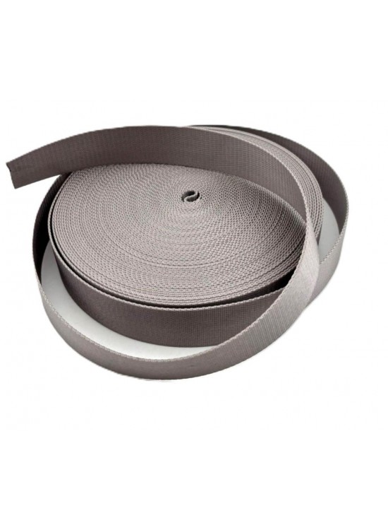 Çanta Aksesuar 3 Cm Polyester Kolon 1 Metre Gri