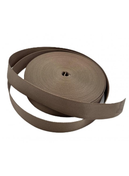 Çanta Aksesuar 3 Cm Polyester Kolon 1 Metre Koyu Vizon