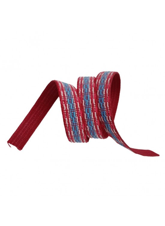 Çanta Aksesuar 3 cm Polyester Kolon Fuşya Mavi 1 Metre