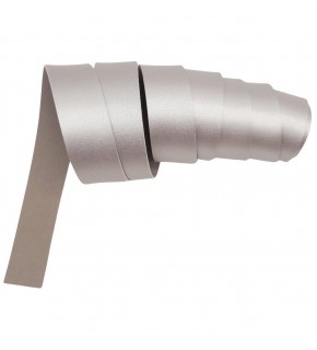 Çanta Aksesuar 3 cm Şerit Suni Deri Gümüş Renk 1 metre