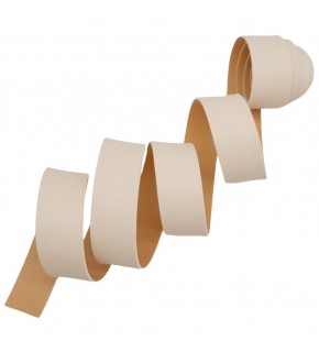 Çanta Aksesuar 3 cm Şerit Suni Deri Krem Renk 1 metre