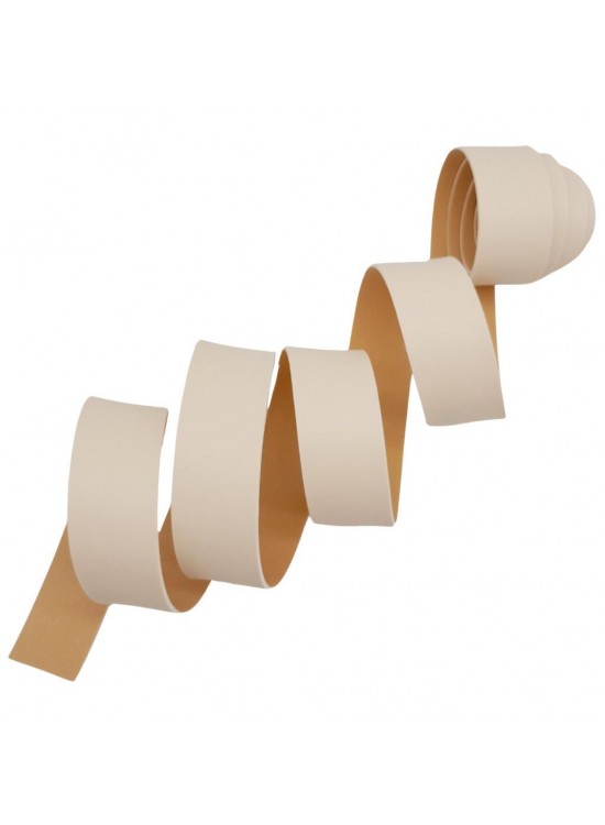 Çanta Aksesuar 3 cm Şerit Suni Deri Krem Renk 1 metre