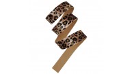 Çanta Aksesuar 3 cm Şerit Suni Deri Leopar Desen 1 metre