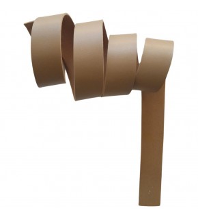 Çanta Aksesuar 3 cm Şerit Suni Deri Vizon Renk 1 metre