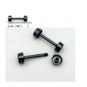 Çanta Aksesuar 3 Cm Vidalı Böce Füme Renk (Halter)