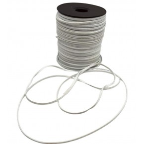 Çanta Aksesuar 3 Mm Beyaz Renk Suni Deri İp 2 metre