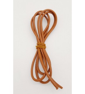 Çanta Aksesuar 3 Mm Taba Renk Suni Deri İp 1 metre