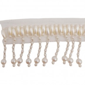 Çanta Aksesuar 30 cm İncili Şerit Süs