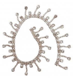 Çanta Aksesuar 30 cm Taşlı Şerit Süs