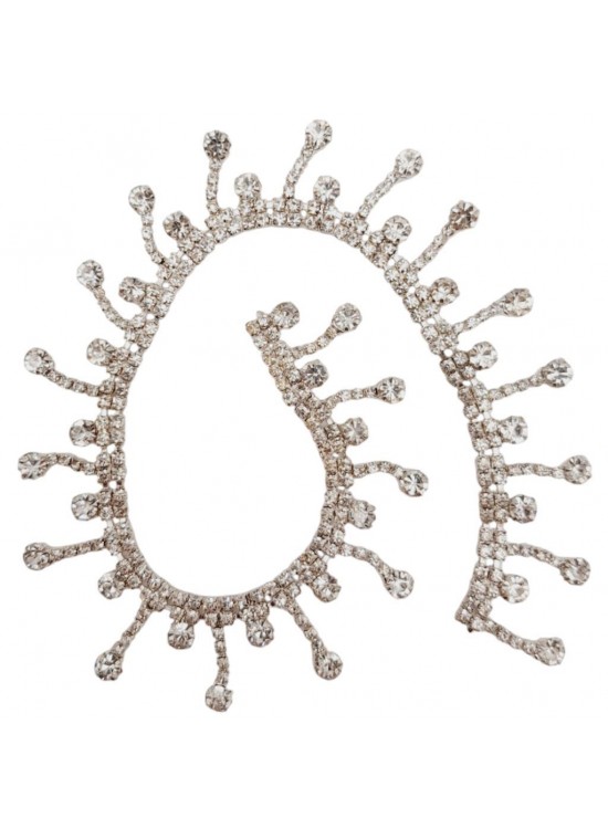 Çanta Aksesuar 30 cm Taşlı Şerit Süs Çanta Aksesuar 30 cm Taşlı Şerit Süs