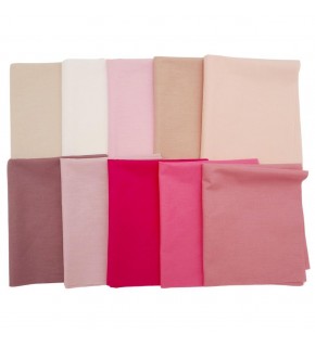 Çanta Aksesuar 30x25 cm Pamuklu Patchwork Kırkyama Parça Kumaş Set:01