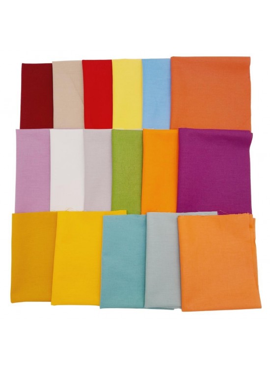 Çanta Aksesuar 30x25 cm Pamuklu Patchwork Kırkyama Parça Kumaş Set:03