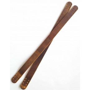 Çanta Aksesuar 35X2 Cm Gerçek Deri Çift Sap Cazy Oil Hardal Sarı