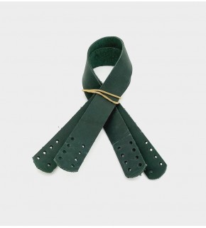 Çanta Aksesuar 35X2 Cm Gerçek Deri Çift Sap Cazy Oil Yeşil