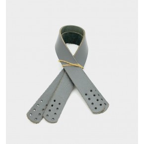 Çanta Aksesuar 35X2 Cm Gerçek Deri Çift Sap Gri