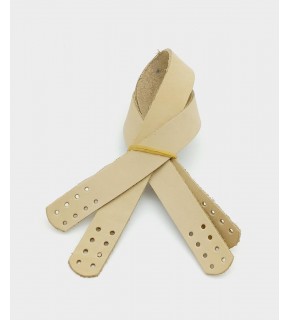 Çanta Aksesuar 35X2 Cm Gerçek Deri Çift Sap Ham Renk