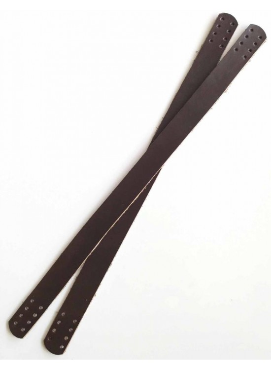 Çanta Aksesuar 35X2 Cm Gerçek Deri Çift Sap Koyu Kahve Çanta Aksesuar 35X2 Cm Gerçek Deri Çift Sap Koyu Kahve