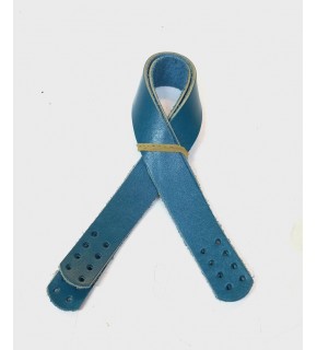 Çanta Aksesuar 35X2 Cm Gerçek Deri Çift Sap Turkuaz