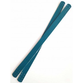 Çanta Aksesuar 35X2 Cm Gerçek Deri Çift Sap Turkuaz