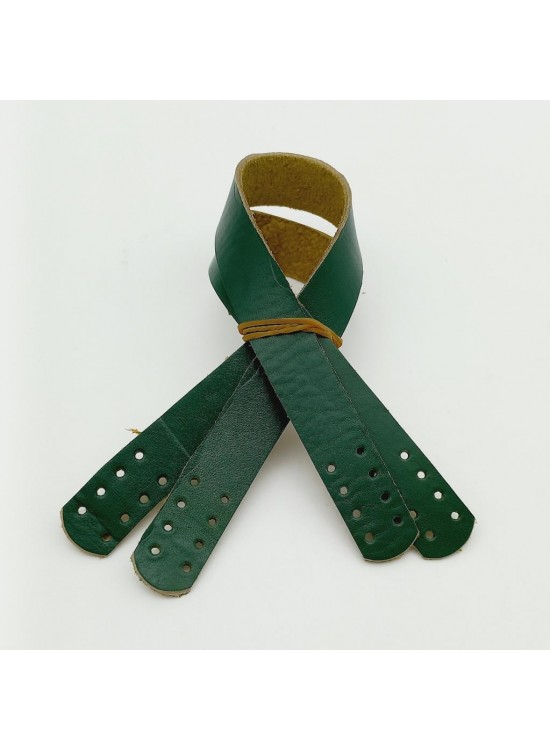 Çanta Aksesuar 35X2 Cm Gerçek Deri Çift Sap Yeşil Çanta Aksesuar 35X2 Cm Gerçek Deri Çift Sap Yeşil