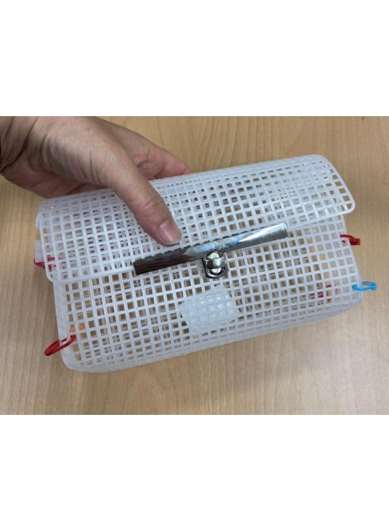 Çanta Aksesuar 36X40 Cm Çanta Kanvas, Gümüş Kapak Aparatı Set