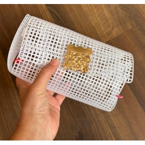 Çanta Aksesuar 36x40 Cm Plastik Kanvas Mıknatıslı Kilitli