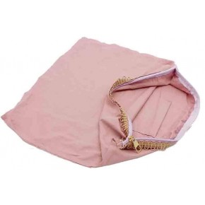 Çanta Aksesuar 38X38 Cm Dikilmiş Fermuarlı Astar Açık Gül Kurusu