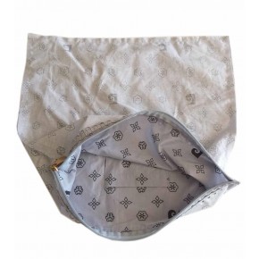 Çanta Aksesuar 38X38 Cm Dikilmiş Fermuarlı Astar Pc Desen Açık Gri