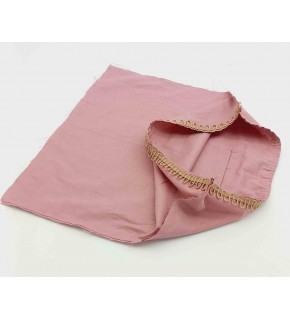 Çanta Aksesuar 38X38 Cm Fermuarsız Dikilmiş Astar Açık Gül Kurusu