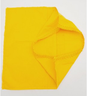 Çanta Aksesuar 38x38 cm Fermuarsız Dikilmiş Astar Sarı