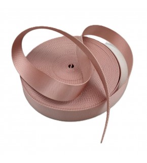 Çanta Aksesuar 3Cm Polyester Kolon 1 Metre Pudra