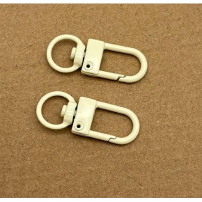 Çanta Aksesuar 3x1 Cm Krem İkili Kanca