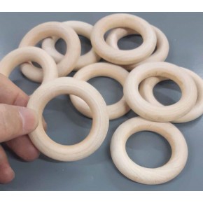 Çanta Aksesuar 4.5 Cm Ahşap Halka