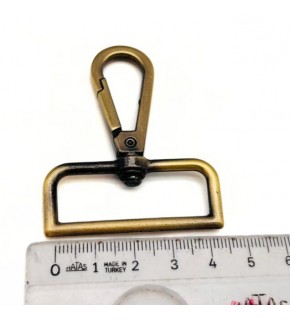 Çanta Aksesuar 4 cm Antik Kanca, Papağan