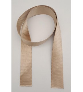 Çanta Aksesuar 4 Cm Bej Renk Polyester Kolon 1 Metre