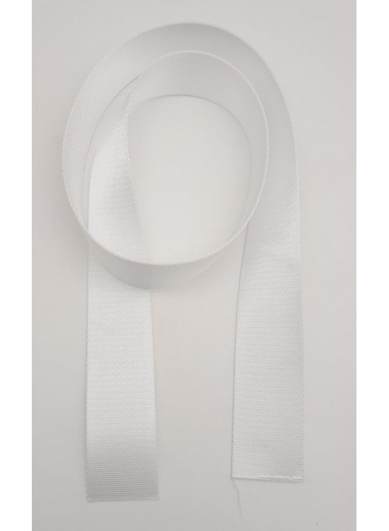 Çanta Aksesuar 4 Cm Beyaz Renk Polyester Kolon 1 Metre