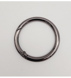 Çanta Aksesuar 4 Cm Füme Yaylı Halka 1 Adet