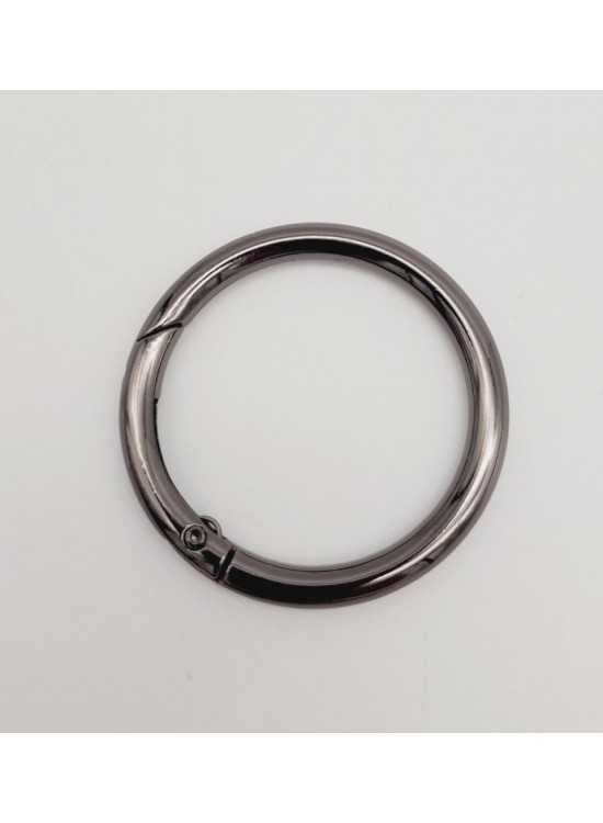 Çanta Aksesuar 4 Cm Füme Yaylı Halka 1 Adet