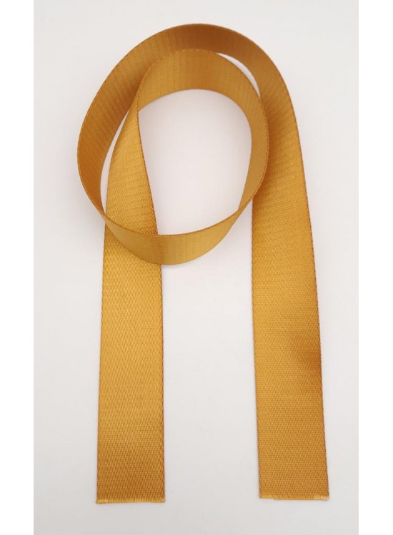 Çanta Aksesuar 4 Cm Hardal Renk Polyester Kolon 1 Metre