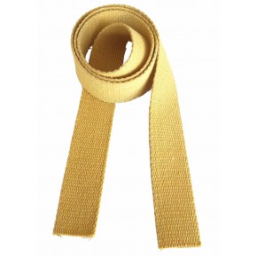 Çanta Aksesuar 4 Cm Pamuklu Kolon 1 Metre Hardal Sarı