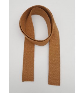 Çanta Aksesuar 4 Cm Pamuklu Kolon 1 Metre Koyu Sütlü Kahve