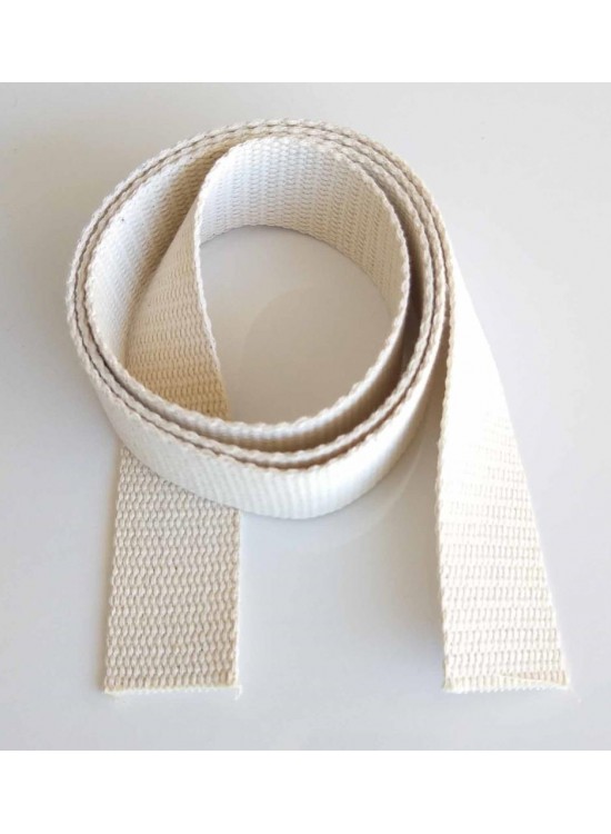 Çanta Aksesuar 4 Cm Pamuklu Kolon 1 Metre Krem Renk Çanta Aksesuar 4 Cm Pamuklu Kolon 1 Metre Krem Renk